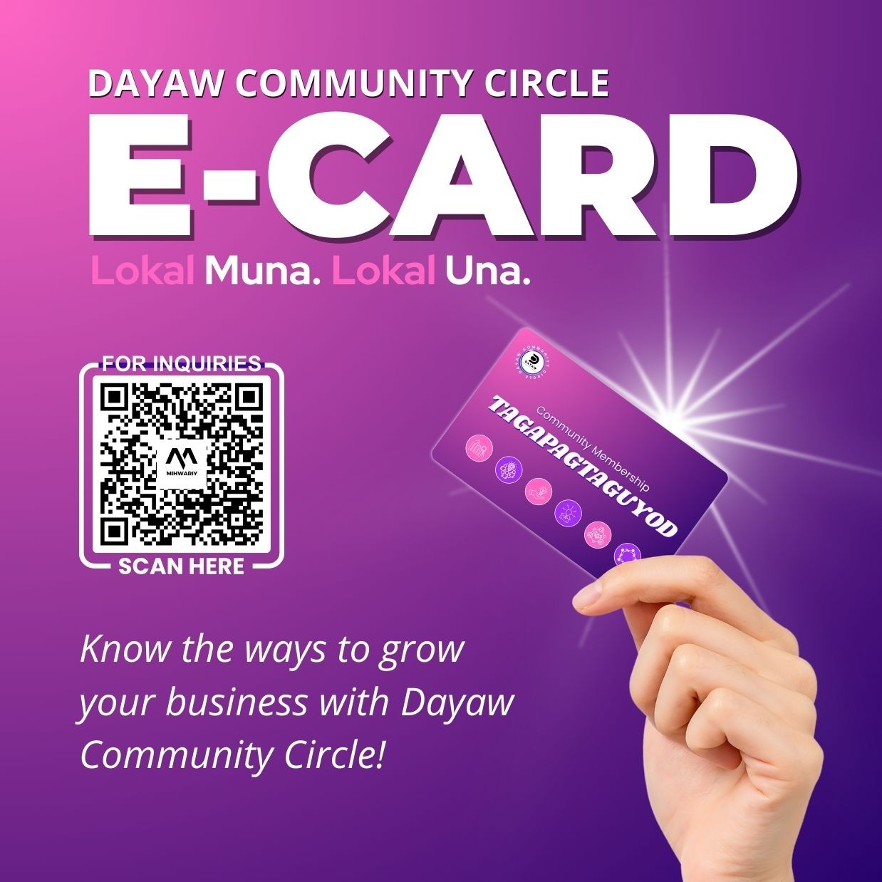 Dayaw Community Circle: TAGAPAGTAGUYOD