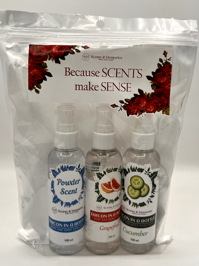 Scent & Memories Aircon in a Bottle-Set