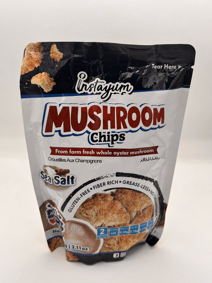 Mushroom Chips Sea Salt
