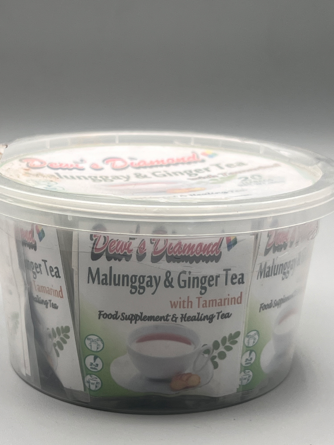 Malunggay & Ginger Tea w/ Tamarind