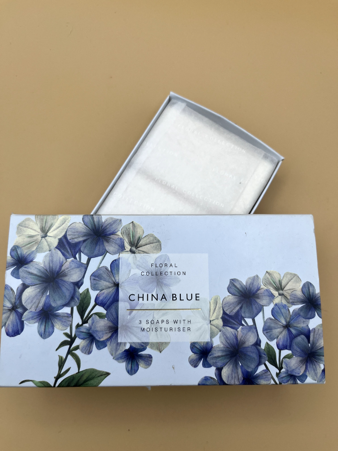 China Blue 3 Soaps with Moisturizer (Retail)