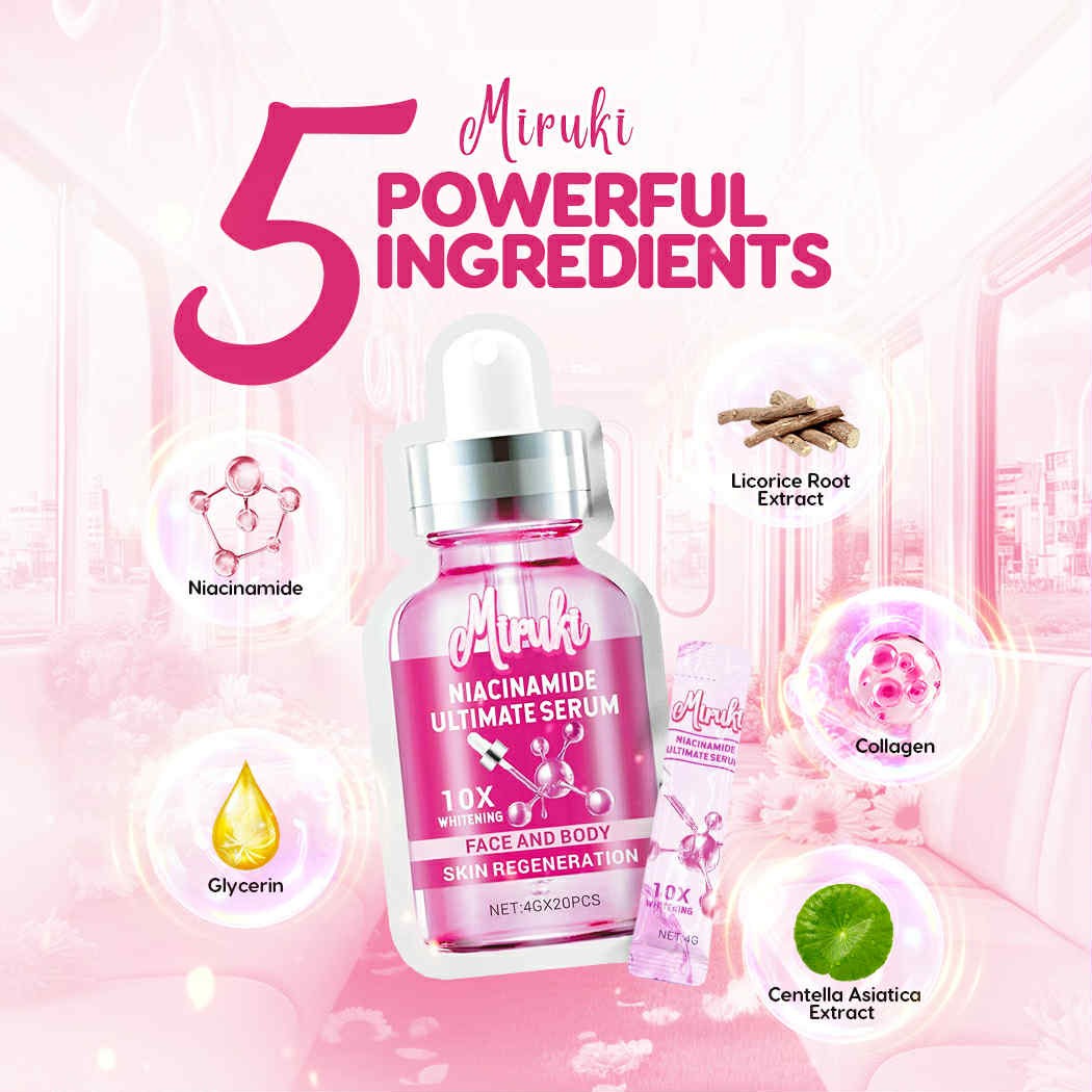MIRUKI NIACINAMIDE ULTIMATE SERUM (retail)